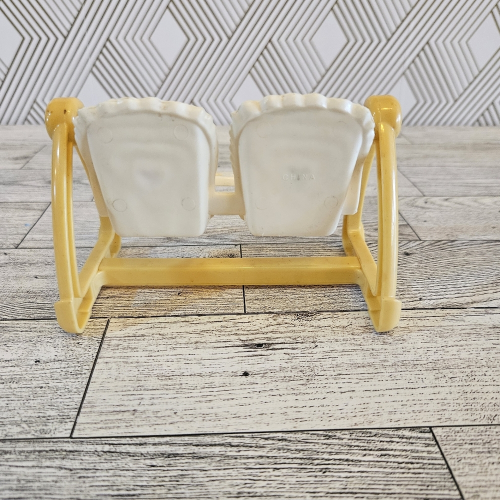 Fisher Price Loving Family Dollhouse TWIN BABY DOUBLE SWING for 2" INFANT DOLLS - Picture 3 of 5